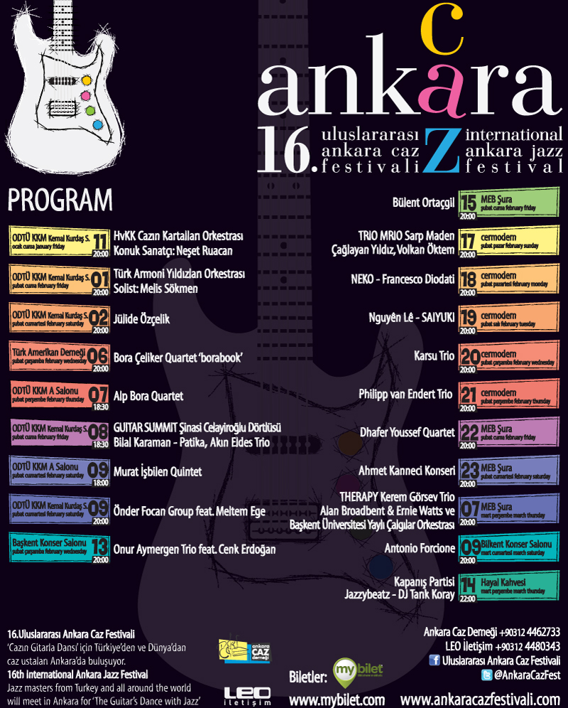 16. Uluslararası Ankara Caz Festivali